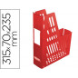 Revistero boxer archivo 2000 cajetin con tarjetero identificador rojo 240x75x315 mm