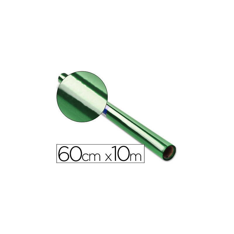 Papel celofan liderpapel rollo verde -0,60 x 10 mt Papel celofan liderpapel rollo verde -0,60 x 10 mt