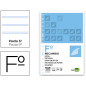 Recambio liderpapel folio 100 hojas 60gr pauta 5ª 2.5mm con margen 16 taladros