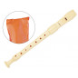 Flauta hohner 9516 dos piezas desmontable color marfil funda naranja