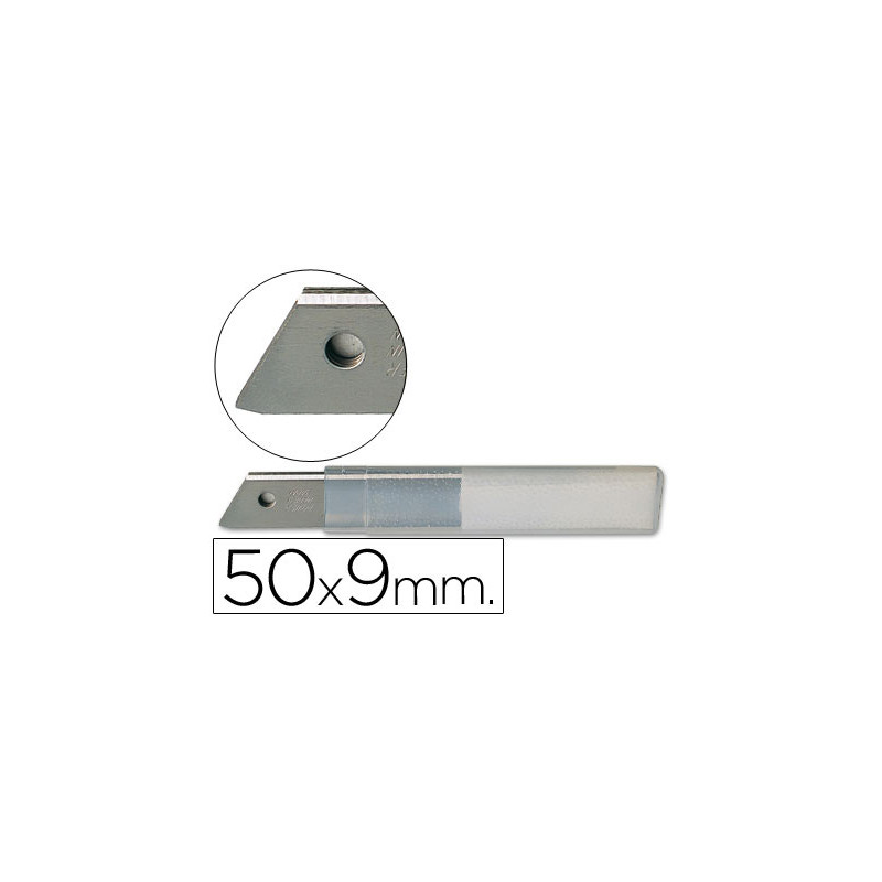 Repuesto cuter q-connect estrecho para modelos kf10631/kf00234/kf10940/kf10938/kf10934 cuchilla 9 mm blister 10 und