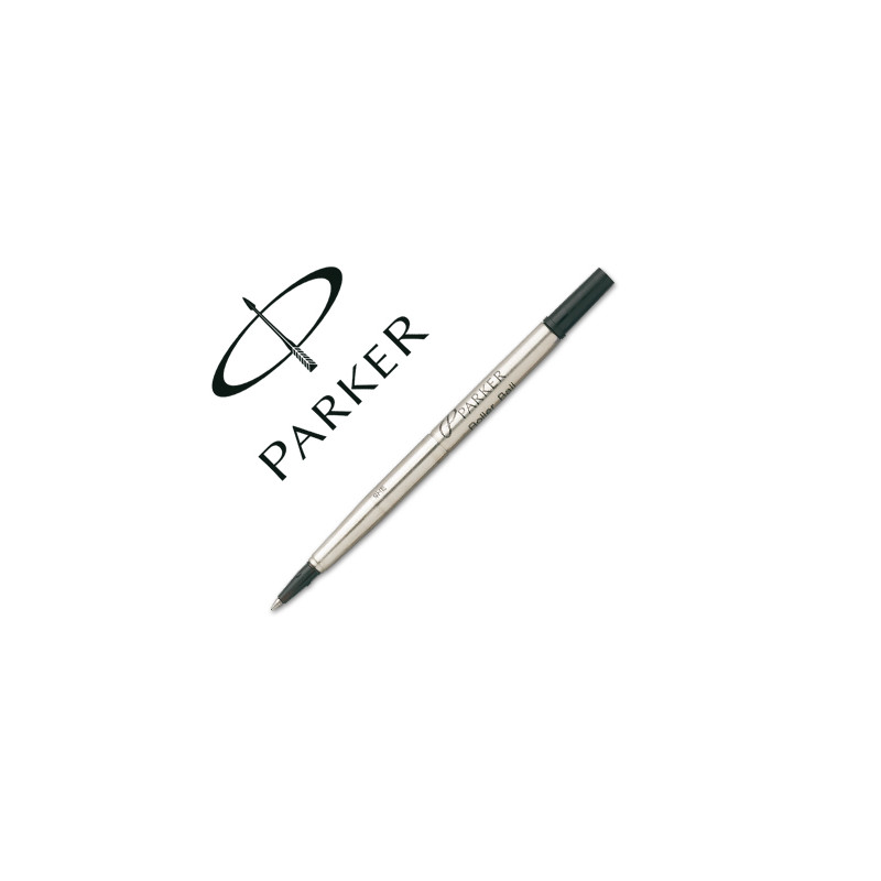 Recambio rotulador roller parker 0.5 negro