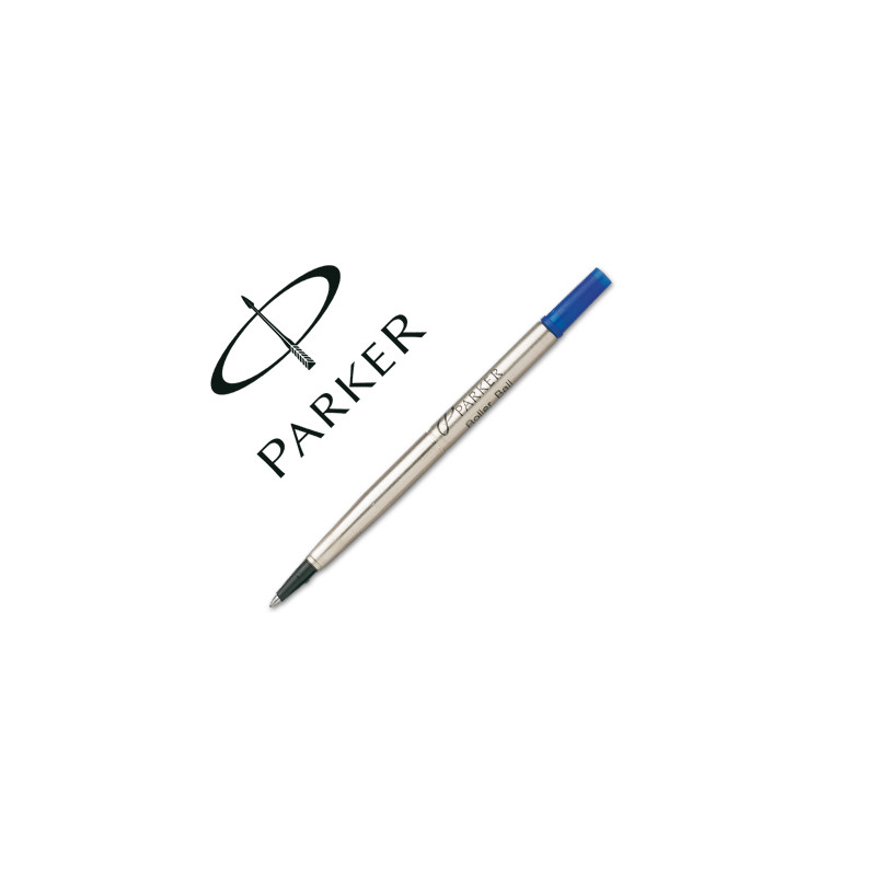 Recambio rotulador roller parker 0.5 azul