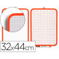 Pizarra blanca liderpapel 32x44 cm con rotulador y borrador
