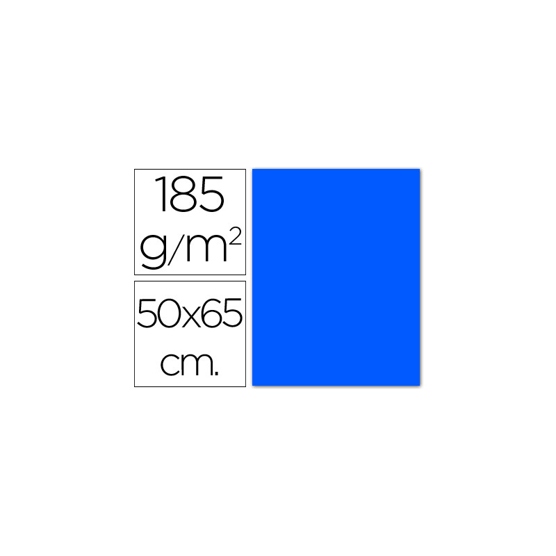 Cartulina guarro azul mar -50x65 cm -185 gr Cartulina guarro azul mar -50x65 cm -185 gr