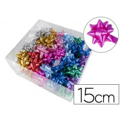 Lazo fantasia liderpapel 1300 15 mm caja de 100 unidades