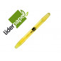 Marcador de cera gel liderpapel fluorescente color amarillo