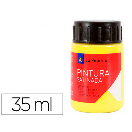 Pintura latex la pajarita amarillo limon 35 ml