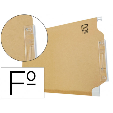 Carpeta colgante gio folio 50200 visor lateral -tamaño 365x275x355 mm