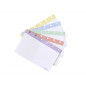 Ficha pautada cuaderno inteligente colores surtidos pack de 50 unidades