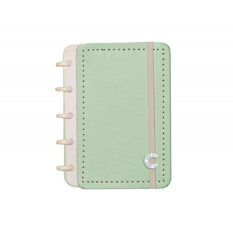 Cuaderno inteligente all inteligine tonos pastel verde 142x101 mm