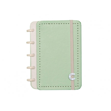 Cuaderno inteligente all inteligine tonos pastel verde 142x101 mm
