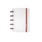 Cuaderno inteligente all inteligine deluxe all white 142x101 mm