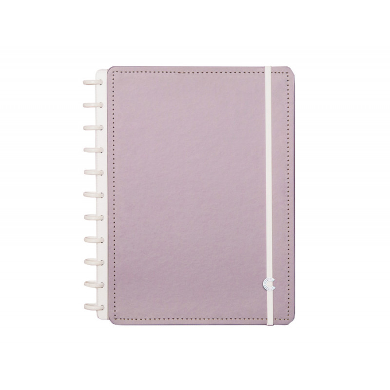 Cuaderno inteligente grande tonos pastel lila 280x215 mm