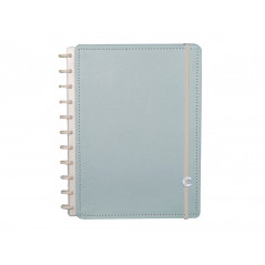 Cuaderno inteligente grande tonos pastel azul 280x215 mm