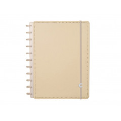 Cuaderno inteligente grande tonos pastel amarillo 280x215 mm