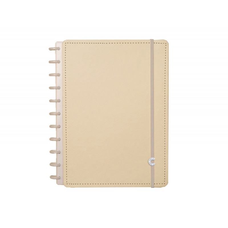 Cuaderno inteligente grande tonos pastel amarillo 280x215 mm