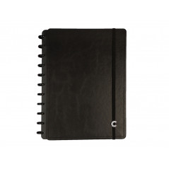 Cuaderno inteligente grande casual all black 280x215 mm