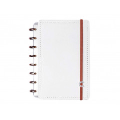Cuaderno inteligente din a5 deluxe all white 220x155 mm