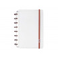 Cuaderno inteligente din a5 deluxe all white 220x155 mm