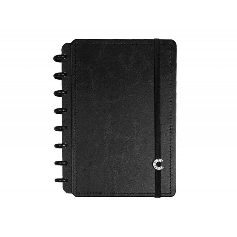 Cuaderno inteligente din a5 casual all black 220x155 mm