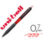 Boligrafo uni-ball jetstream retractil sxn-101 0,7 mm rojo