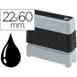 Sello automatico brother 22 mm x 60 mm negro
