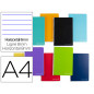 Cuaderno espiral liderpapel a4 micro witty tapa dura 140h 75gr horizontal 8mm 5 bandas 4 taladros colores surtidos
