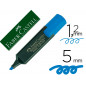 Rotulador faber castell fluorescente textliner 48 azul
