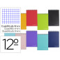 Cuaderno espiral liderpapel bolsillo doceavo apaisado witty tapa dura 80h 75gr cuadro 4 mm colores surtidos