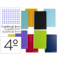 Cuaderno espiral liderpapel cuarto witty tapa dura 80h 75gr cuadro 3mm con margen colores surtidos