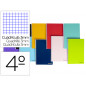 Cuaderno espiral liderpapel cuarto smart tapa blanda 80h 60gr 3mm con margen colores surtidos