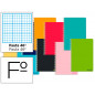 Cuaderno espiral liderpapel folio smart tapa blanda 80h 60gr rayado nº46 colores surtidos
