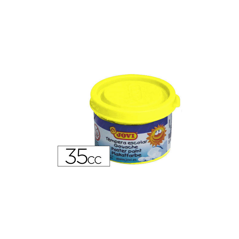 Tempera jovi 35 ml amarillo limon