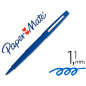 Rotulador paper mate flair original punta fibra azul