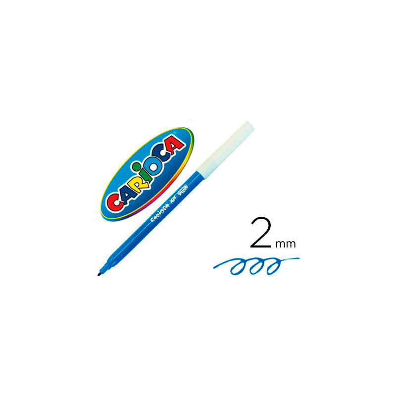 Rotulador carioca joy azul unidad