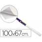 Pizarra blanca clipper adhesiva rollo 100x67,5 cm