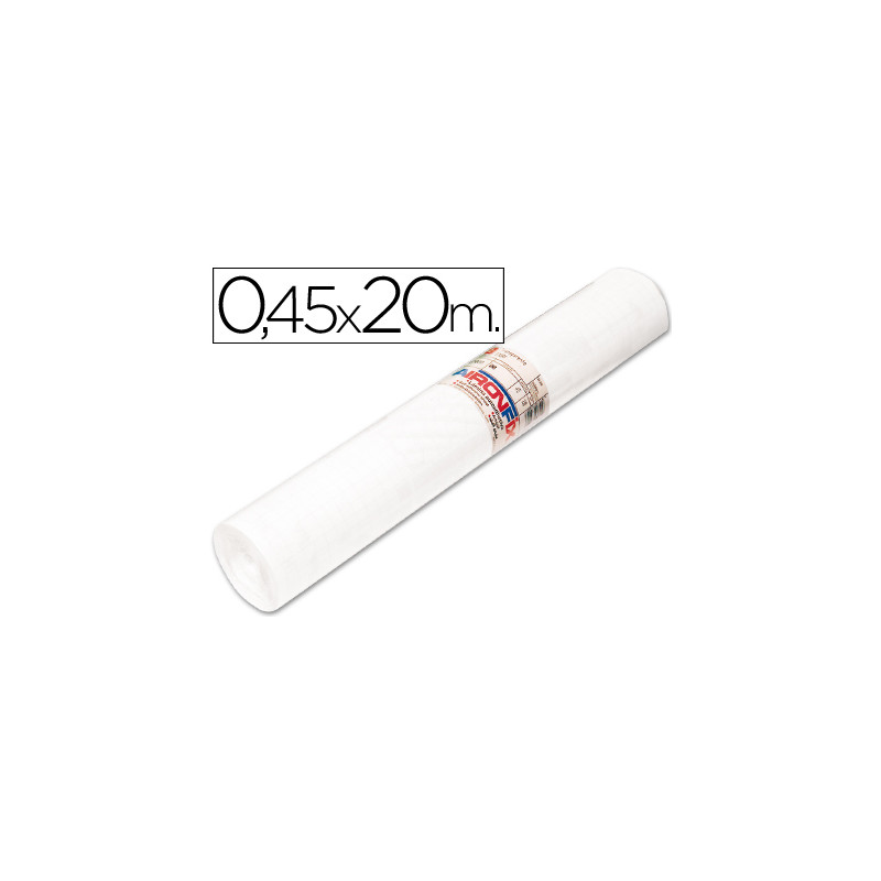 Rollo adhesivo aironfix unicolor blanco 67002 rollo de 20 mt