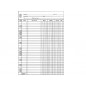 Recambio multifin 3005 folio natural cuentas corrientes 50 hojas 215x310 mm