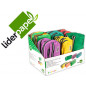 Estuche portatodo liderpapel expositor de 12 unidades colores y modelos surtidos