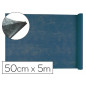 Tejido sin tejer liderpapel terileno 25 g/m2 rollo de 5 mt azul marino