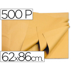 Papel manila 62x86 crema paquete de 500 hojas