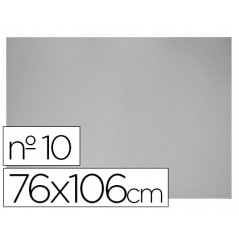 Carton gris nº 10 76x106 cm hojas