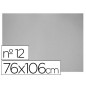 Carton gris nº 12 75x105 cm hoja