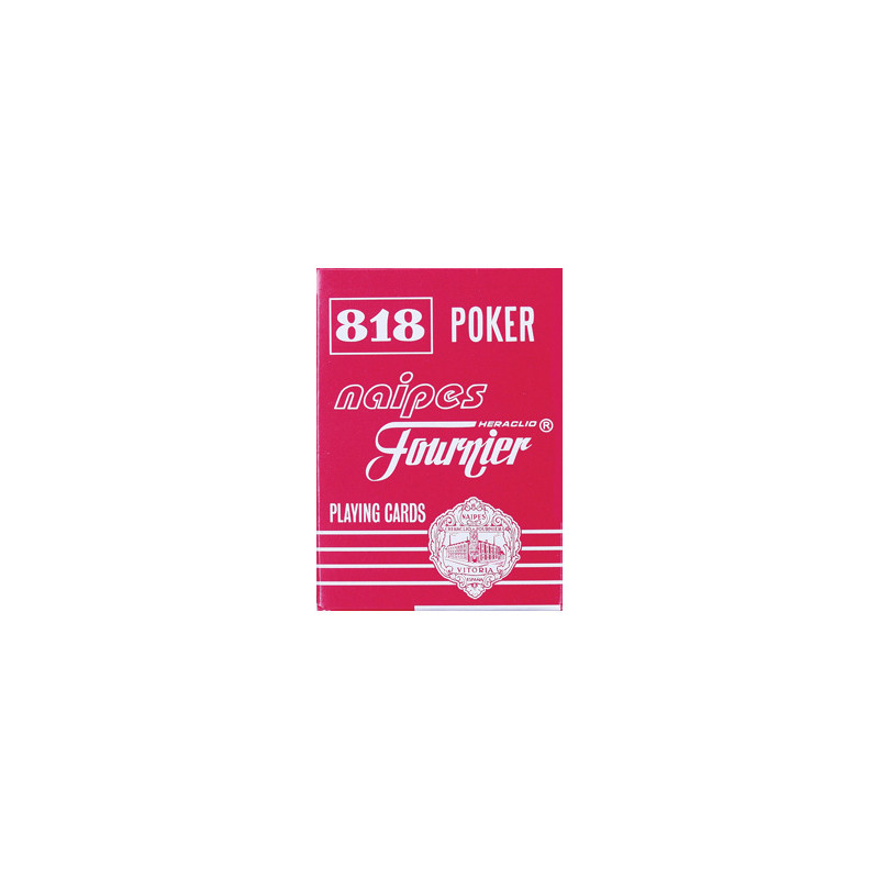 Baraja fournier poker ingles nº818 55 cartas