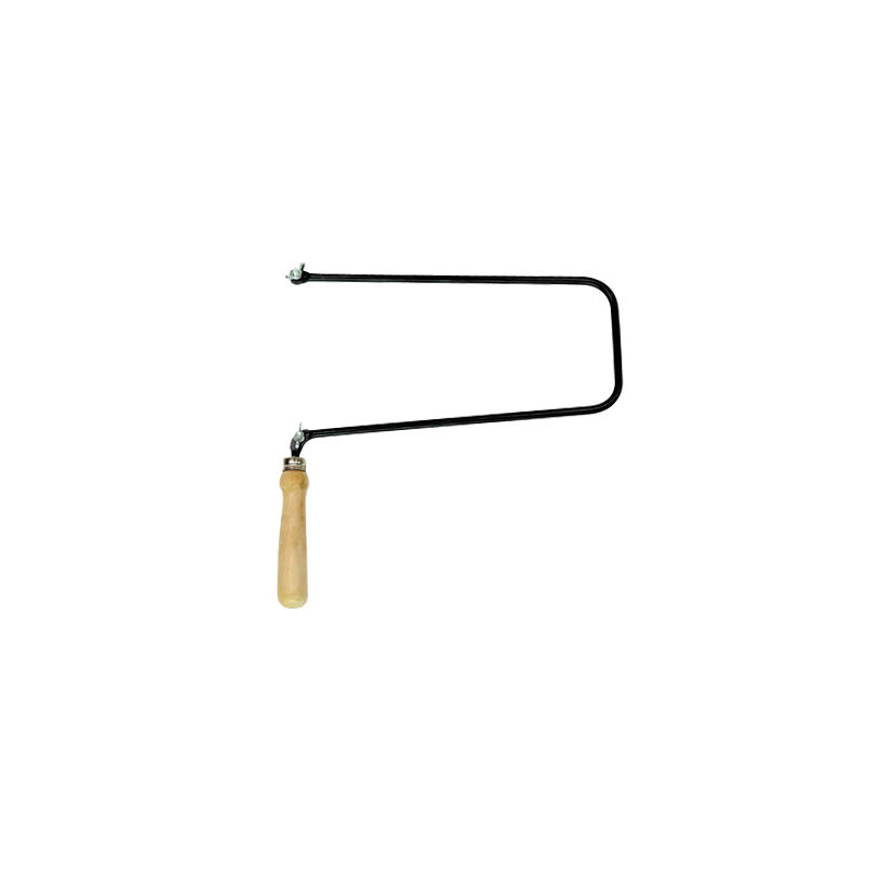 Arco de segueta grande 130x270 mm de calado mango de madera
