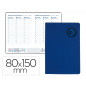 Agenda encuadernada liderpapel kilkis 8x15 cm 2023 semana vista color azul papel de 70 gr Agenda encuadernada liderpapel kilkis 8x15 cm 2023 semana vista color azul papel de 70 gr