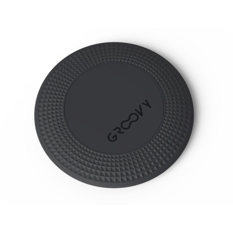 Cargador groovy smartphones wireless 5w color gris oscuro