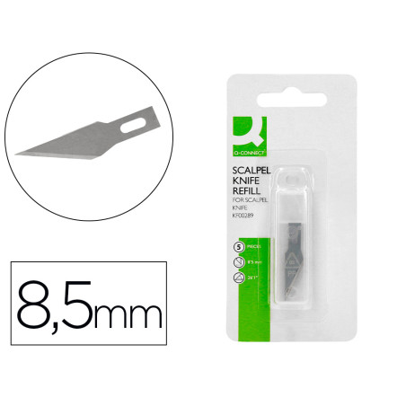 Repuesto bisturi q-connect para modelo kf00289 blister 5 unidades