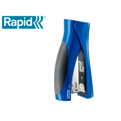 Grapadora rapid vertical ultimate f20 plastico capacidad de grapado 20 hojas usa grapas 24/6 y 26/6 color